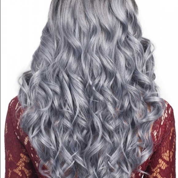 Blue black wig - Picture 6 of 6